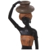 Figurine Décorative Alexandra House Living Marron Acrylique Plastique Mélamine Africaine 8 x 5 x 32 cm