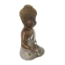 Figurine Décorative Alexandra House Living Blanc Doré Acrylique Plastique Mélamine Buda 14 x 9 x 20 cm