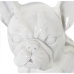 Decorative Figure Alexandra House Living Plastic Dog 15 x 18 x 23 cm Marble