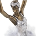 Figurine Décorative Alexandra House Living Blanc Argenté Acrylique Plastique Mélamine Ballerine 9 x 8 x 33 cm