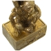 Deko-Figur Alexandra House Living Gold Acryl Kunststoff Melamine Affe 9 x 6 x 29 cm