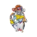 Decoratieve figuren Alexandra House Living Acryl Plastic Melamine Aap 13 x 10 x 15 cm