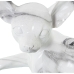 Decorative Figure Alexandra House Living Plastic Dog 17 x 28 x 18 cm Marble