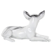 Dekorativ Figur Alexandra House Living Plast Hund 17 x 28 x 18 cm Marmor