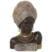 Bust Alexandra House Living Bej Plastic Africană 25 x 21 x 35 cm