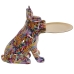 Decoratieve figuren Alexandra House Living Multicolour Plastic Hond 22 x 34 x 29 cm Dienblad