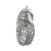 Decorative Figure Alexandra House Living Silver Acrylic Plastic Melamin Owl 10 x 7 x 15 cm