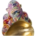 Decoratieve figuren Alexandra House Living Multicolour Plastic Gorilla Graffiti 18 x 21 x 23 cm Kom