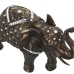 Decorative Figure Alexandra House Living Golden Plastic Elephant 13 x 28 x 23 cm