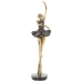 Figura Decorativa Alexandra House Living Dourado Plástico Bailarina 15 x 16 x 44 cm