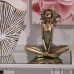 Decorative Figure Alexandra House Living Golden Plastic Girl 15 x 26 x 27 cm