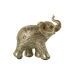 Decoratieve figuren Alexandra House Living Gouden Acryl Plastic Melamine Olifant