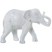 Dekorativ Figur Alexandra House Living Hvit Plast Elefant 14 x 21 x 29 cm