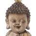 Dekorativ figur Alexandra House Living Akryl Plastik Melamin Buddha 13 x 10 x 23 cm