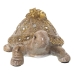 Decoratieve figuren Alexandra House Living Bruin Gouden Plastic Schildpad 15 x 15 x 21 cm