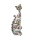 Figurine Décorative Alexandra House Living Acrylique Plastique Mélamine Chat