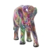 Decoratieve figuren Alexandra House Living Multicolour Plastic Olifant Verf 11 x 18 x 24 cm