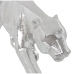 Decorative Figure Alexandra House Living Silver Plastic Panther 10 x 16 x 44 cm