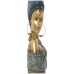 Bust Alexandra House Living Albastru Auriu* Plastic Africană 10 x 19 x 40 cm