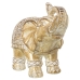 Decoratieve figuren Alexandra House Living Gouden Acryl Plastic Melamine Olifant 23 x 10 x 18 cm