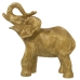 Deko-Figur Alexandra House Living Gold Kunststoff Elefant 12 x 25 x 26 cm