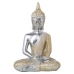 Figura Decorativa Alexandra House Living Dourado Prateado Acrílico Plástico Melamina Buda