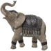 Figurine Décorative Alexandra House Living Doré Acrylique Plastique Mélamine Eléphant 21 x 9 x 21 cm