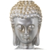 Decoratieve figuren Alexandra House Living Gouden Zilverkleurig Acryl Plastic Melamine Boeddha