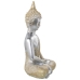 Figura Decorativa Alexandra House Living Dourado Prateado Acrílico Plástico Melamina Buda