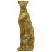 Ukrasna figura Alexandra House Living zlatan Akril Plastika Melamin Gepard 9 x 8 x 26 cm