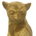 Decorative Figure Alexandra House Living Golden Acrylic Plastic Melamin Cheetah 9 x 8 x 26 cm