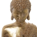 Decorative Figure Alexandra House Living Golden Plastic Buddha 12 x 20 x 27 cm