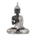 Statua Decorativa Alexandra House Living Marrone Argentato Acrilico Plastica Melammina Buddha