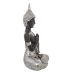 Statua Decorativa Alexandra House Living Marrone Argentato Acrilico Plastica Melammina Buddha