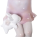 Deko-Figur Alexandra House Living Rosa Kunststoff Hase Ohren 11 x 15 x 31 cm