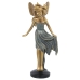 Deko-Figur Alexandra House Living Gold Acryl Kunststoff Melamine Fee