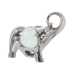 Decorative Figure Alexandra House Living Silver Ceramic Elephant 20 x 9 x 18 cm