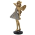 Deko-Figur Alexandra House Living Gold Acryl Kunststoff Melamine Fee