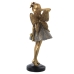 Deko-Figur Alexandra House Living Gold Acryl Kunststoff Melamine Fee