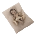 Dekorativ Figur Alexandra House Living Beige Plast Jesusbarnet 10 x 13 x 19 cm Pute