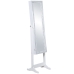 Free standing mirror Alexandra House Living White 46 x 36 x 158 cm Rectangular