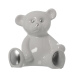 Figura Decorativa Alexandra House Living Branco Cerâmica Urso