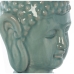 Figură Decorativă Alexandra House Living Celeste Ceramică Buda 20 x 27 x 83 cm