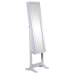 Free standing mirror Alexandra House Living White 46 x 36 x 158 cm Rectangular