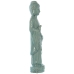 Figură Decorativă Alexandra House Living Celeste Ceramică Buda 20 x 27 x 83 cm