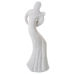 Decorative Figure Alexandra House Living Beige Ceramic Lady Baby 15 x 15 x 47 cm