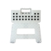 Sgabello Pieghevole Alexandra House Living Bianco 32 x 22 x 25 cm