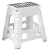 Folding Stool Alexandra House Living White 39 x 40 x 32 cm