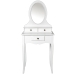 Dresser Alexandra House Living White Wood 60 x 136 x 40 cm