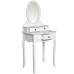 Dresser Alexandra House Living White Wood 60 x 136 x 40 cm